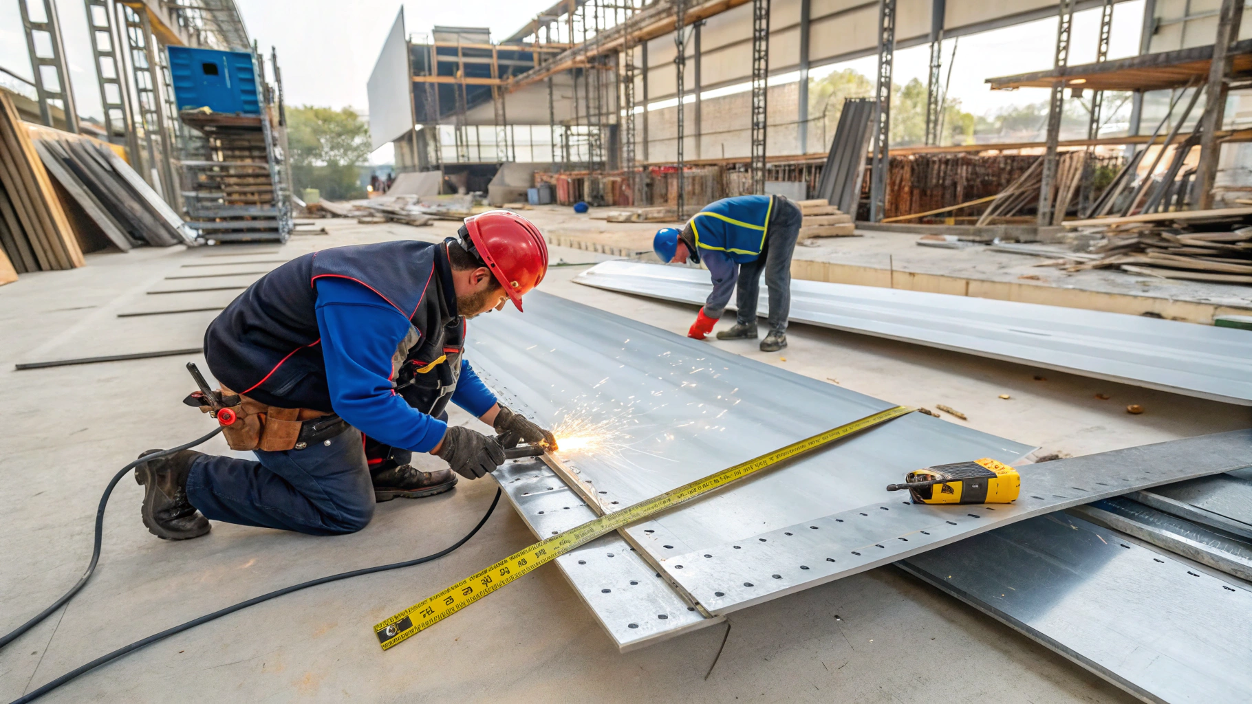 Sheet Metal Fabrication in Construction: Efficiency, Customization & Control